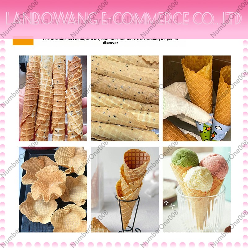 آلة صنع مخاريط الآيس كريم الكه - مراجعة Waffle Cone Maker وسعره
