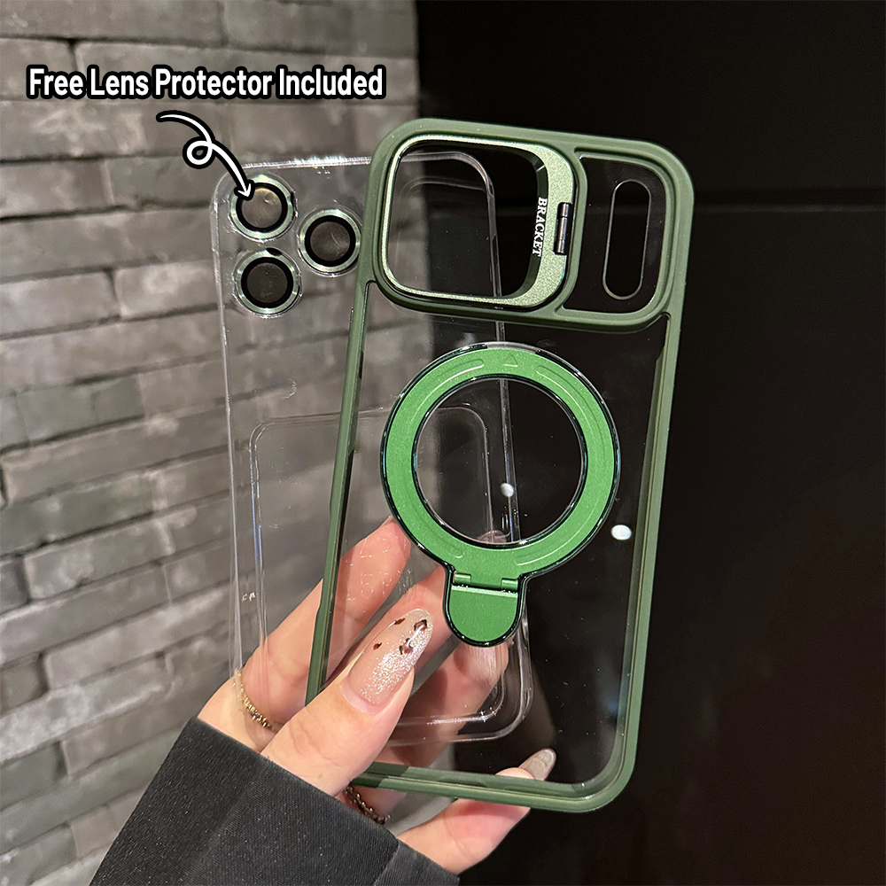 جراب هاتف مغناطيسي شفاف مقاوم  - مراجعة Taco Stand Holder وسعره