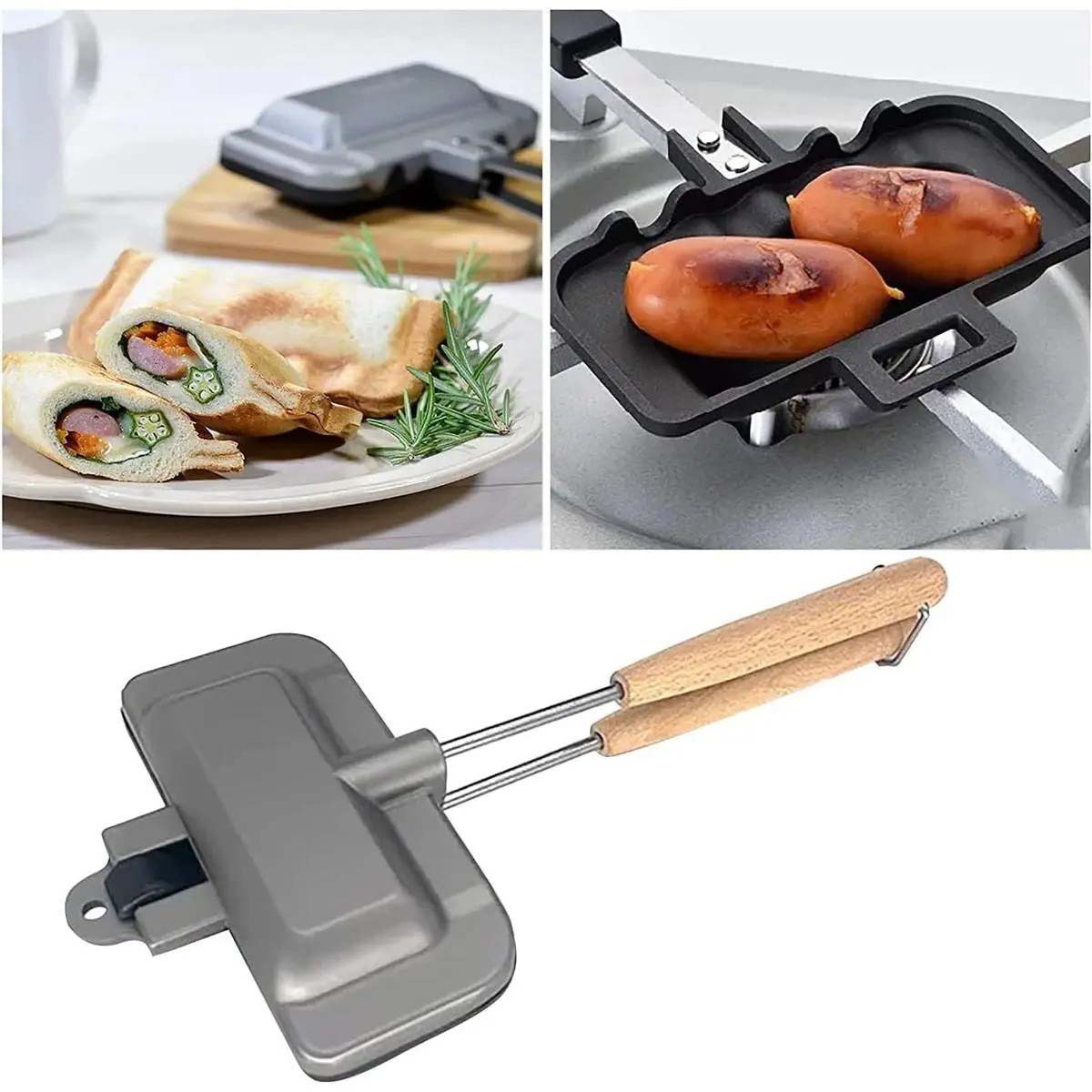 جهاز صنع ساندويتشات الإفطار، ج - مراجعة Hot Dog Press وسعره