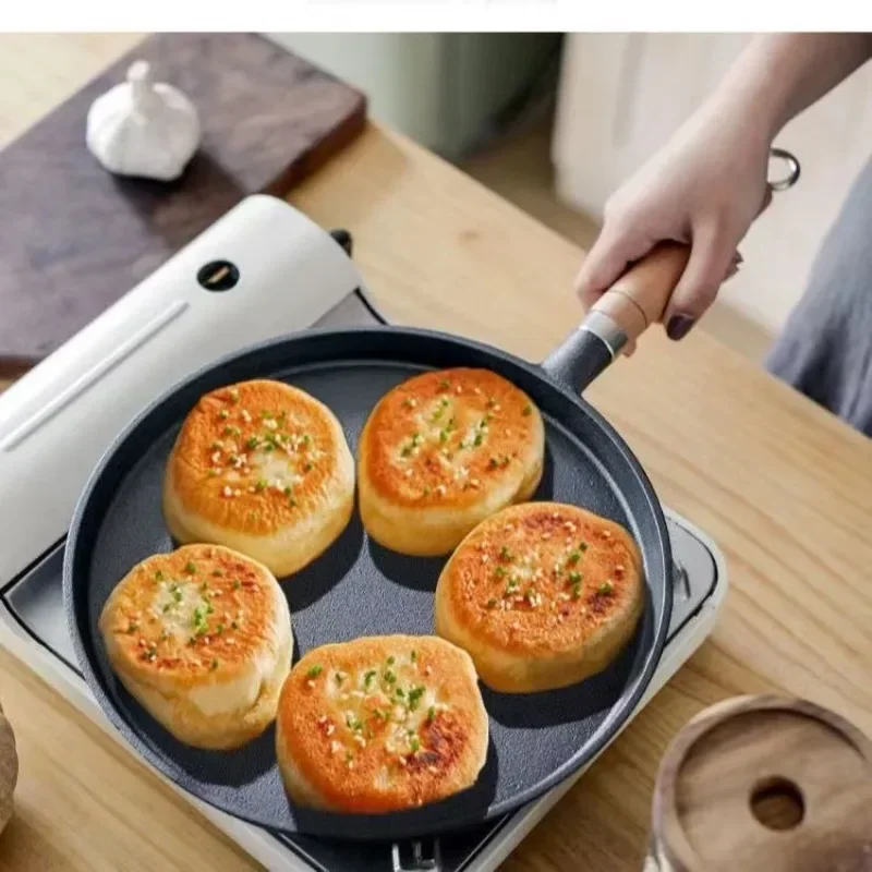 26 سنتيمتر مقلاة من الحديد الز - مراجعة Egg Waffle Pan وسعره