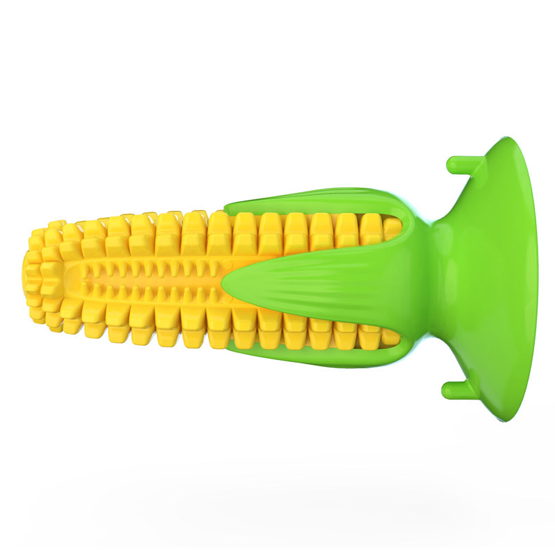 لعبة للكلاب مع كوب شفط وميزة ص - مراجعة Corn Dog Stick وسعره