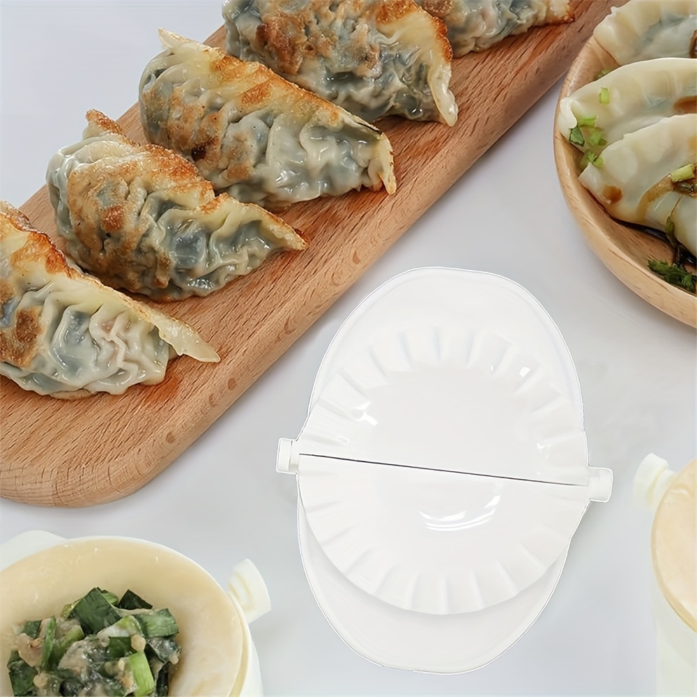 4 حجم قالب زلابية لتقوم بها بن - مراجعة Dumpling Press Set وسعره