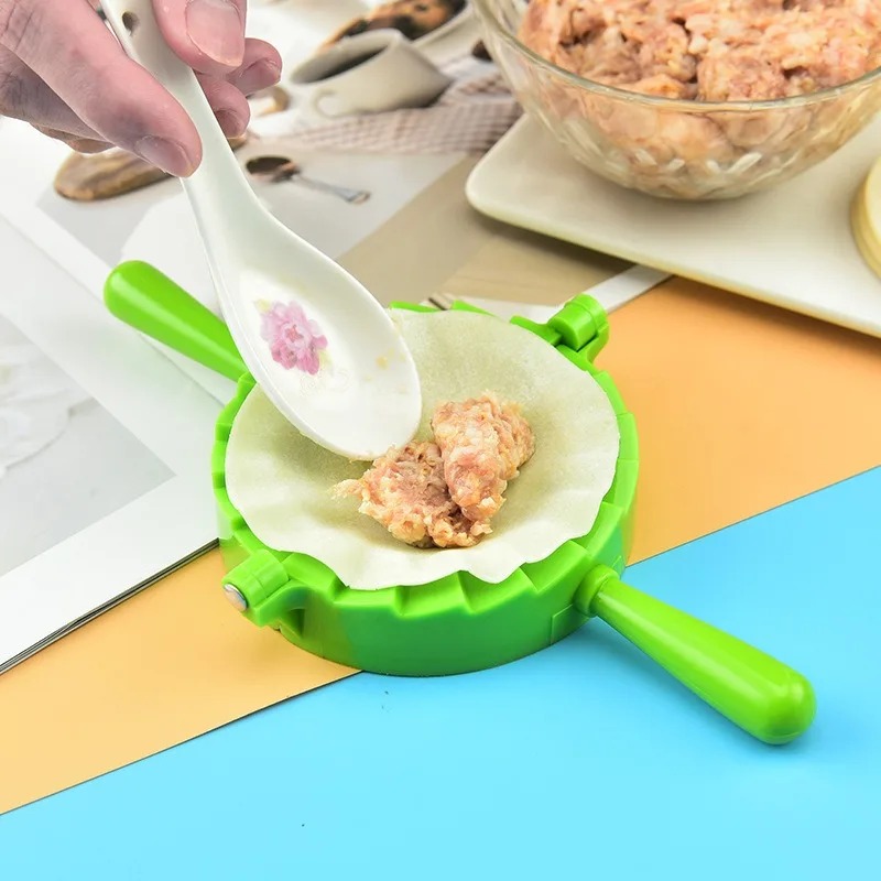 زلابية قالب اليد ضغط العجين زل - مراجعة Dumpling Press Set وسعره