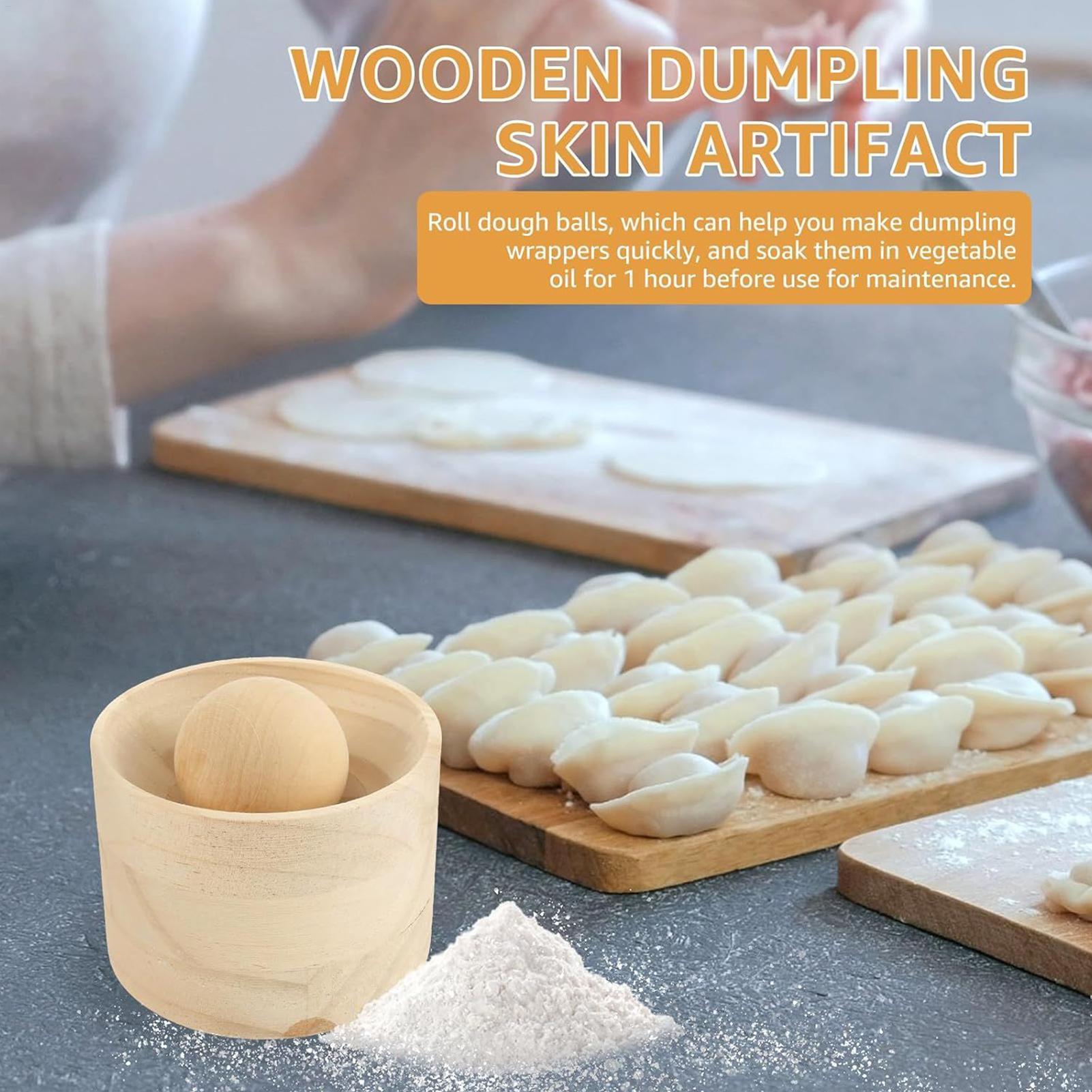 قالب ضغط لصنع الزلابية، أداة ي - مراجعة Dumpling Press Set وسعره