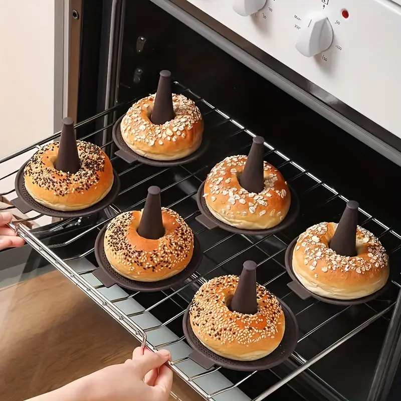 مجموعة قوالب خبز من السيليكون  - مراجعة Donut Mold Silicone وسعره