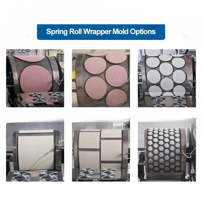 آلة صنع رقائق المعجنات وأوراق  - مراجعة Spring Roll Wrapper وسعره