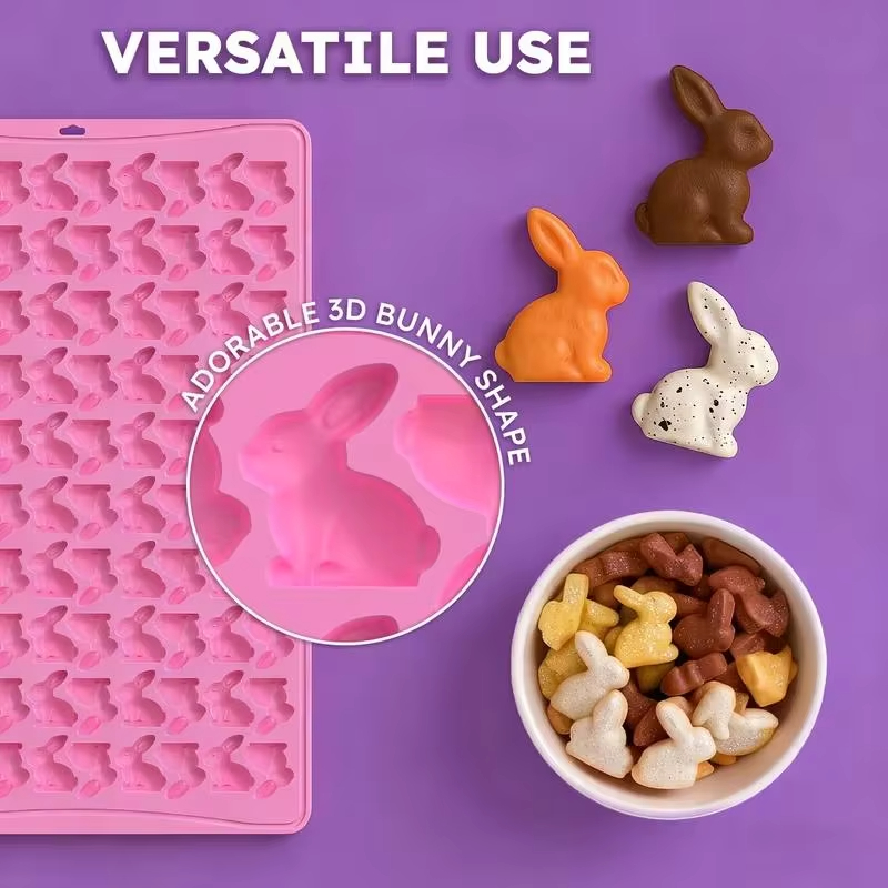 قالب سيليكون على شكل أرنب بـ 1 - مراجعة Bunny Cake Mold وسعره