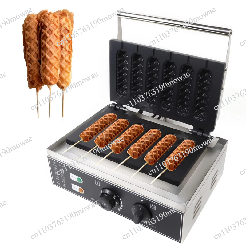 آلة صنع الوافل غير اللاصقة بـ  - مراجعة Corn Dog Stick وسعره
