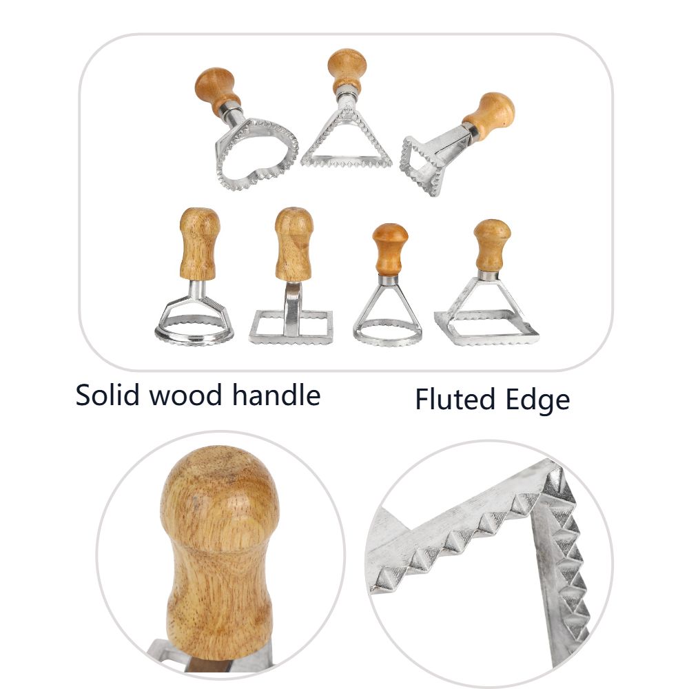 طقم قطاعة رافيولي فردية عمودية - مراجعة Dumpling Press Set وسعره