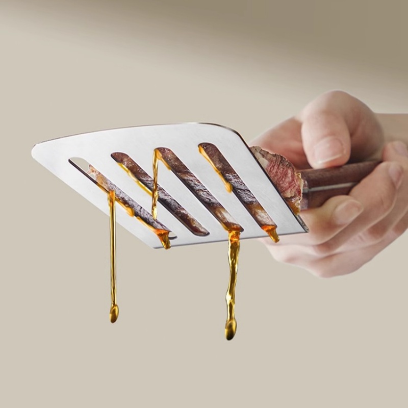 طباخ الملك الفولاذ المقاوم للص - مراجعة Okonomiyaki Spatula وسعره