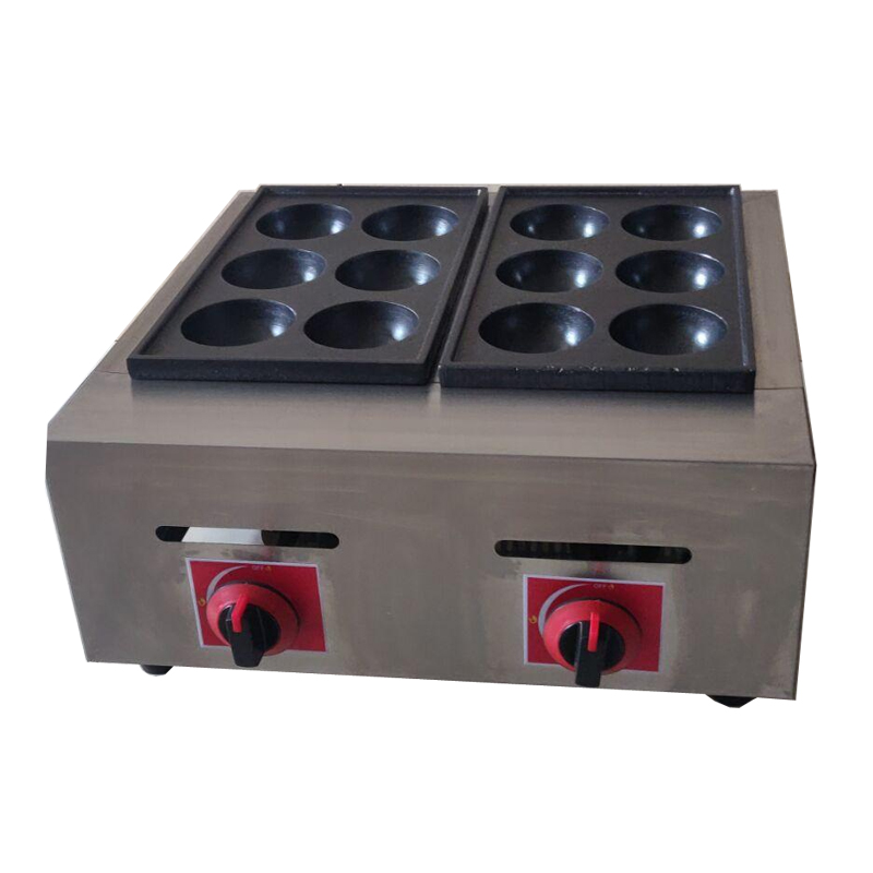 شواية كهربائية/غازية تجارية لك - مراجعة Takoyaki Grill Plate وسعره