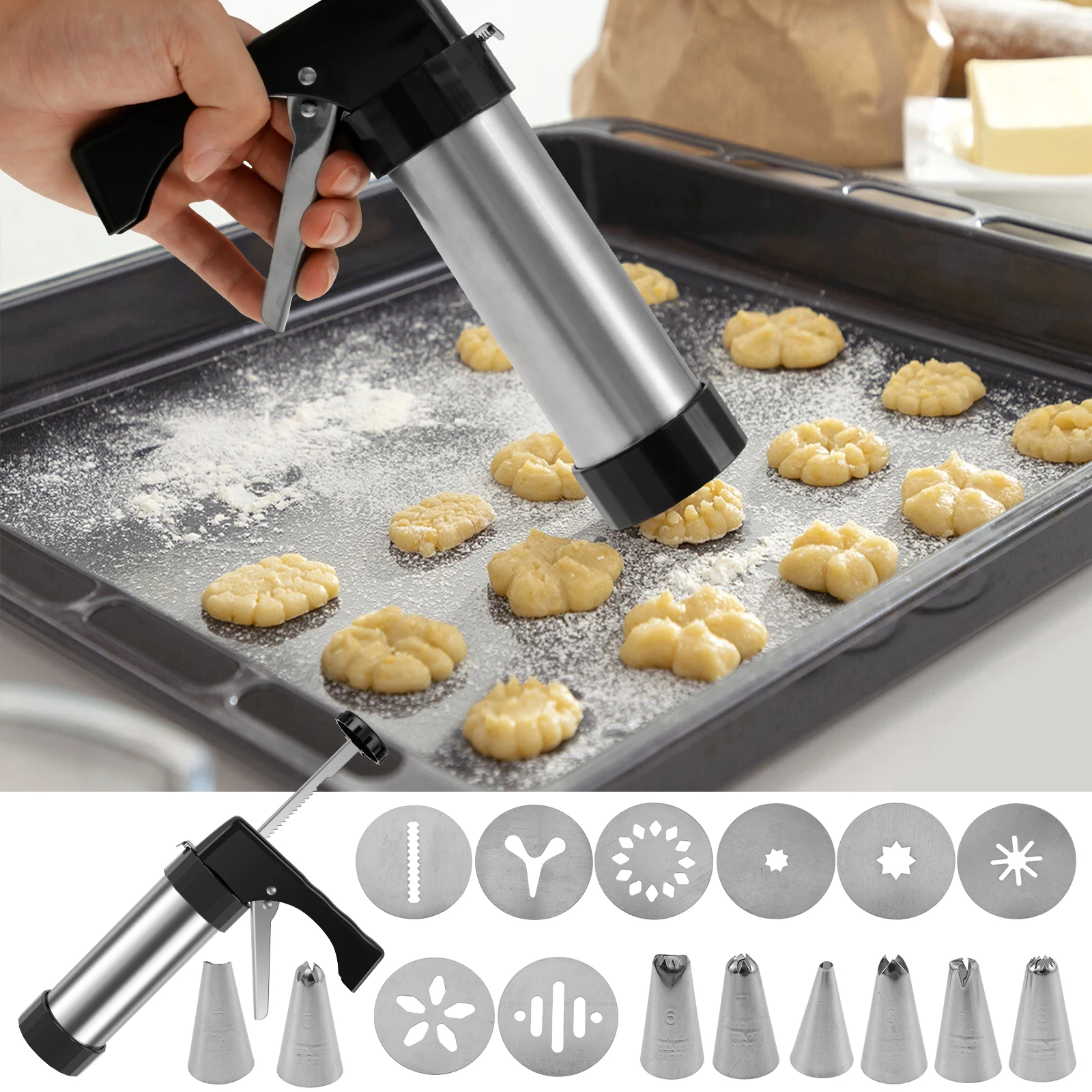 Churro صانع آلة الفولاذ المقاو - مراجعة Churros Maker Gun وسعره