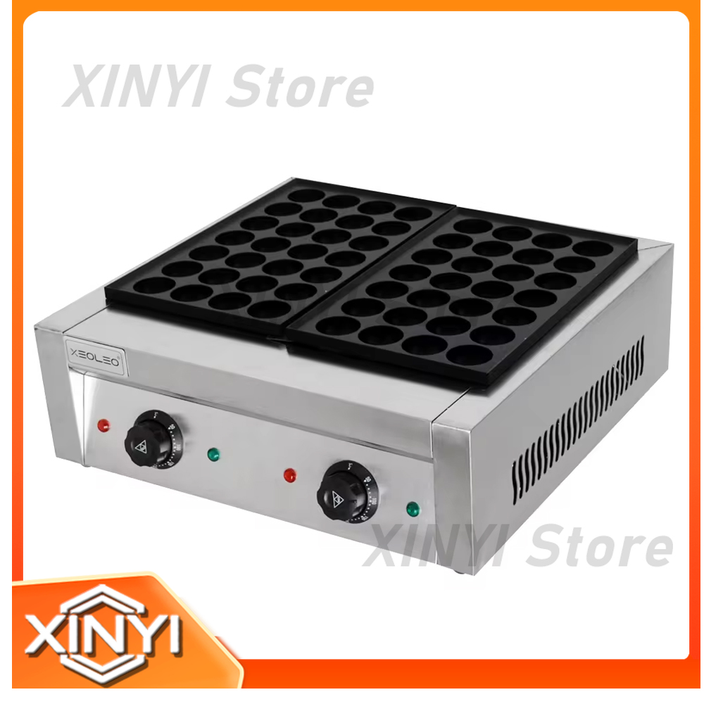 XEOLEO آلة تاكوياكي تجارية بلو - مراجعة Takoyaki Grill Plate وسعره